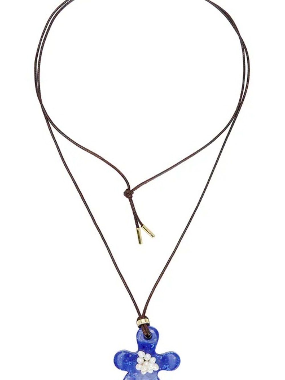Eliou Women's Blue Chiki Wrap Necklace